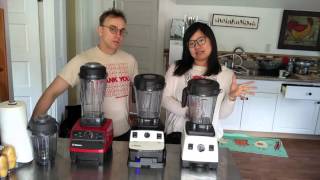 Types of Standard Vitamix Models General Overview [upl. by Percival]