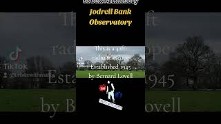 Jodrell Bank Observatory 42ft radio telescope subscribe fyp tiktok follow drivearound jodrell [upl. by Vijar]