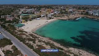 PilloleVolanti  Lampedusa Spiaggia della Guitgia [upl. by Freeman]