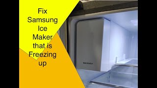 How to fix Samsung Ice maker [upl. by Charlena]