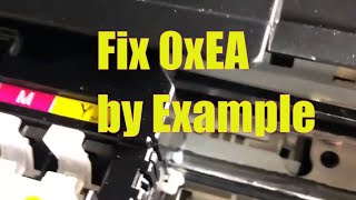 How to Fix Epson Printer Error Code 0xEA Reposition CR Encoder Scale [upl. by Lincoln185]