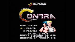 Contra NES Full Run with No Deaths [upl. by Hurlbut]