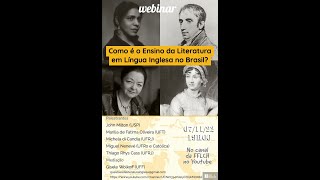 quotComo é o Ensino da Literatura em Língua Inglesa no Brasilquot [upl. by Wiles441]