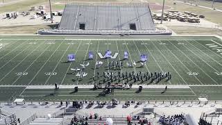 Navasota Rattler Band at UIL Region 27 3A5A Marching Band Contest  2024  4K [upl. by Netsirt]