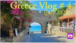 Greece Vlog 4 🇬🇷 Final Part July 2024 [upl. by Isdnyl216]