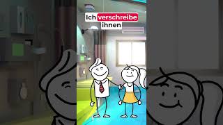 Schmerzen beschreiben –Dialog quotBeim Arztquot deutschlernen deutschfüranfänger deutsch a1deutsch [upl. by Dnilazor742]