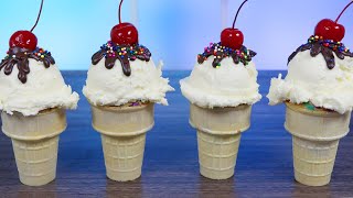 How to Make Ice Cream Cone Cupcakes [upl. by Prosperus]