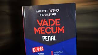 Vade Mecum Penal  41 Exame de Ordem 2024 [upl. by Lachman]