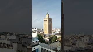 Minaret of the zaytouna mosquetunisia Minaret de la mosqué zaytouna مئذنة جامع زيتونة تونس [upl. by Carr676]