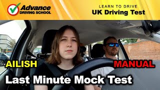 Last Minute Mock Test before Real UK Driving Test  Advance Driving School [upl. by Aedni]