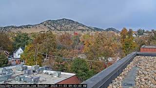 20241103 Boulder Mt Sanitas NW daily time lapse [upl. by Eniaral732]