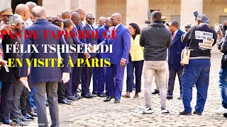 PAS DE TAPIS ROUGE POUR FÉLIX TSHISEKEDI À PARIS   WILLY KALENGAY [upl. by Frendel863]