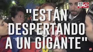 quotEste veto está despertando al gigante de la lucha educativaquot  Abril en Cronica TV [upl. by Calandria]