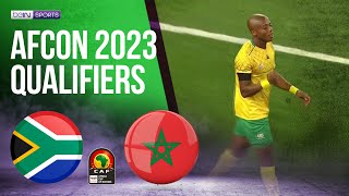 South Africa vs Morocco  AFCON 2023 QUALIFIERS HIGHLIGHTS  06172023  beIN SPORTS USA [upl. by Etsirk]