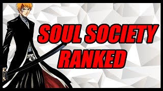 The Soul Society Arc Tier List [upl. by Niemad]