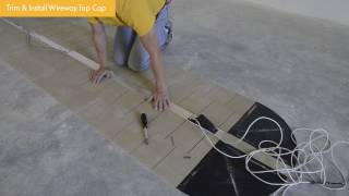 Connectrac UnderCarpet Wireway Installation Guide [upl. by Ylus724]