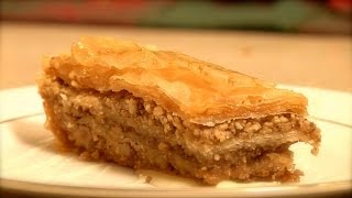 Baklava made with honey [upl. by Tenenbaum]