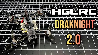 Nano Freestyle Drone  HGLRC Draknight 20 [upl. by Yelhak]