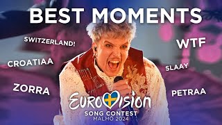 Eurovision 2024 BEST MOMENTS that made it ICONIC [upl. by Pelson317]