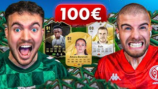 NEUER ACCOUNT WER erreicht MEHR in 1 STUNDE mit 100€ in FC 25 🔥🤯 ACCOUNT BATTLE vs JULIAN 🏆 [upl. by Butta]