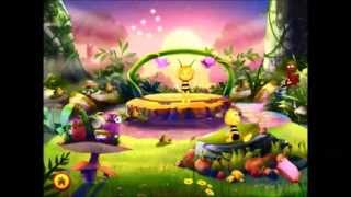 Maya the Bee Flower Party  Preschool Games  Review [upl. by Merril]