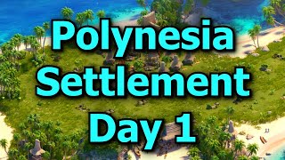 Forge of Empires Polynesia Settlement  Day One First Impressions of the Brand New Settlement [upl. by Lacagnia]