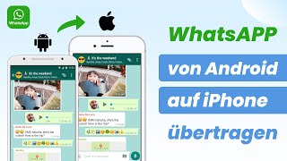 🥇🥇iOS 17 Tipps WhatsAppChats von Android auf iPhone übertragen  3 Lügenamp eine effektive Lösung [upl. by Lefton]