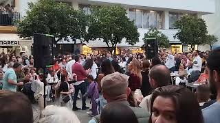 Zambomba en la Plaza del Arenal Jerez [upl. by Lessig812]