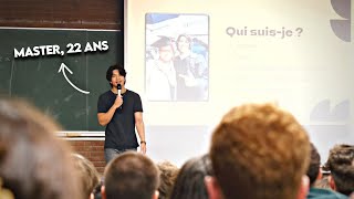 CONFÉRENCE ENTIÈRE Comment RÉUSSIR Tes Études [upl. by Mannos970]