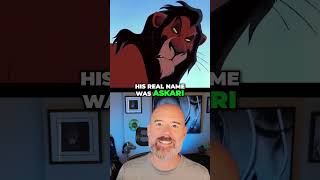 The True Name of Scar from The Lion King Revealed  Entertainment shorts lionking scar [upl. by Victor381]