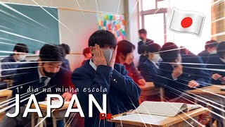 1 DIA na MINHA ESCOLA JAPONESA 🏫  VLOG  Ensino medio  LEO LINARES [upl. by Gareri]