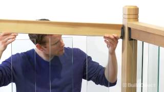 How to Install Clearview Deck Railing  BuildDirect [upl. by Ileane]