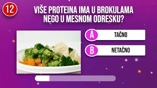 KVIZ Tačno ili Netačno 20 Zanimljivih pitanja [upl. by Obocaj88]