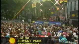 Clay Aiken  Invisible  Good Morning America  Summer Concert Series July 2 20004 [upl. by Ettessil]