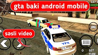 gta baki android Azerbaycan modu malik bedelov masin oyunlari aftos mahniları 07 [upl. by Joelynn]