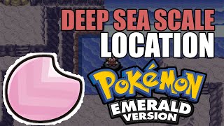 How To Get Deep Sea Scale In Pokemon Emerald [upl. by Nauqahs946]