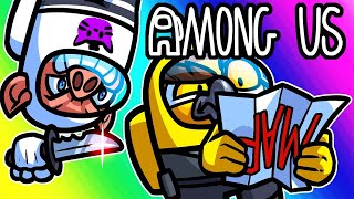 Among Us Funny Moments  Upside Down Map [upl. by Bock]