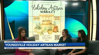 Get Your Holiday Shopping Done Early at the Holiday Artisan Market in Youngsville [upl. by Anwahs247]