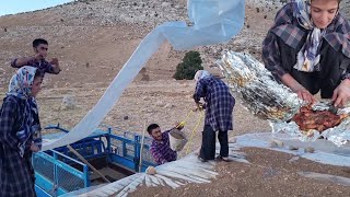 From destruction to beauty the efforts of Umm alBinin and Milad in the reconstruction of the roof [upl. by Earehc]