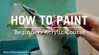 Beginners Acrylic Painting Course [upl. by Yma]