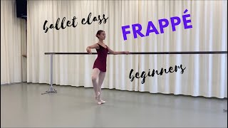 httpswwwprimaballetclasscom Frappé  Bar  Beginners [upl. by Notrem]