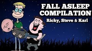 Karl Pilkington Show Compliation with Ricky Gervais and Stephen Merchant RSK XFM Fall Asleep [upl. by Edelstein]