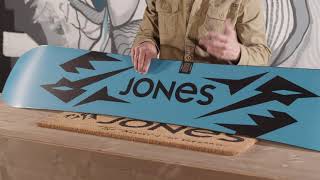 Jones Mountain Twin 2022 Snowboard [upl. by Nitaj357]