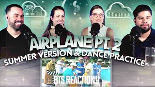 BTS quotAirplane pt 2 Summer Version amp DPquot Reaction  This was so fun 🕺  Couples React [upl. by Wilburt547]