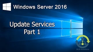 121 Installing and configuring Windows Server 2016 Update Services Step by Step guide [upl. by Anastasius766]