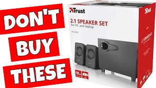 Trust Avora 21 Budget USB PC Speaker Set I Was Not Impressed [upl. by Hnao733]