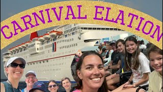 Carnival Elation Embarkation Jacksonville Jaxport [upl. by Corena]