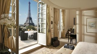 SHANGRILA PARIS  Best luxury hotel in Paris full tour in 4K [upl. by Grassi]