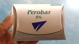 Perobar Soap 5  Benzoyl Peroxide 5 Soap  Perobar 5 Soap  Perobar 5 Soap Uses benefits review [upl. by Alolomo437]