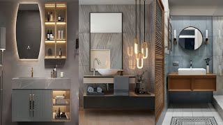 Top 50 Washbasin Cabinet Design  Wash Basin Designs  Basine Design  Bathroom Storage Ideas [upl. by Elfrida]